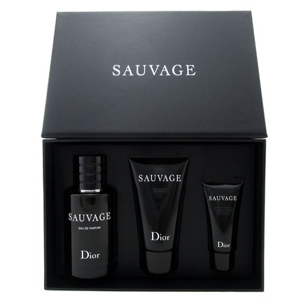 Dior Sauvage 2.0 oz EDP Spray 1.7 oz Sh/Gel 20ml Moisturizer