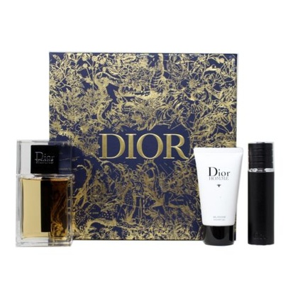 Dior Homme 3 Piece Gift Set Eau de Toilette Natural Spray 100ml 3.4 fl.oz.